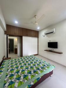 Bedroom Image of 1880 Sq.ft 3 BHK Apartment / Flat for rent in Alembic Shangri La, Subhanpura Vadodara for Rs. 42000