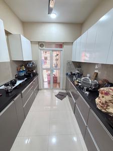 Kitchen Image of 1000 Sq.ft 2 BHK Apartment / Flat for sale in Lodha Belmondo, Gahunje Pune for Rs. 13500000