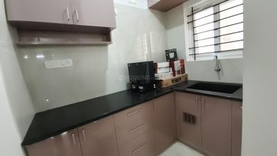 Kitchen Image of 699 Sq.ft 1 BHK Builder Floor for rent in Mahadevapura Bengaluru for Rs. 32000