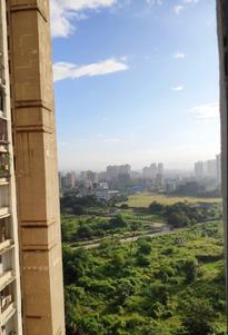 Balcony Image of 950 Sq.ft 3 BHK Apartment / Flat for sale in Haware Citi, Kasarvadavali Thane for Rs. 8000000