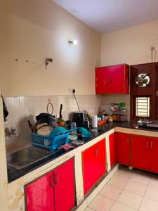 Kitchen Image of 1400 Sq.ft 3 BHK Apartment / Flat for sale in Gomti Nagar Extension Lucknow for Rs. 9500000