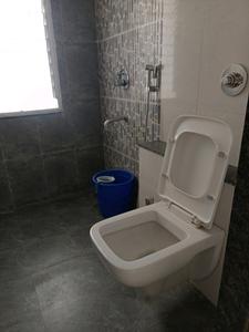 Common Bathroom Image of 1200 Sq.ft 3 BHK Apartment / Flat for rent in Majestique Rhythm County, Handewadi Pune for Rs. 22000