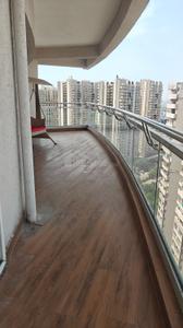 Balcony Image of 2370 Sq.ft 3 BHK Apartment / Flat for rent in Supertech ORB, Sector 74 Noida for Rs. 60000