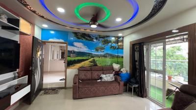 Living Room Image of 1050 Sq.ft 2 BHK Apartment / Flat for sale in Sumangal Shiv Sparsh City, Dhayari Pune for Rs. 6200000