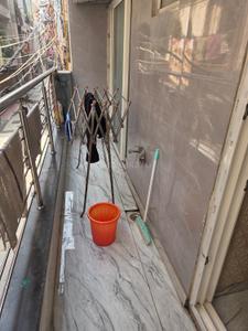 Balcony Image of 900 Sq.ft 3 BHK Builder Floor for sale in Mahavir Enclave New Delhi for Rs. 8200000