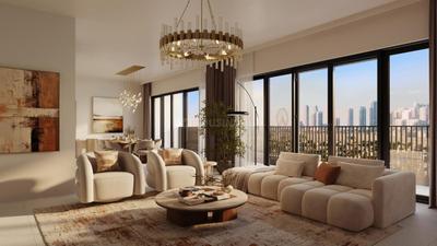 Living Room Image of 678 Sq.ft 1 BHK Apartment / Flat for sale in Jebel Ali Village Dubai for Rs. 31526098