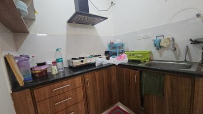 Kitchen Image of 850 Sq.ft 1 BHK Apartment / Flat for rent in S.G. Palya Bengaluru for Rs. 25000