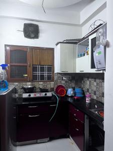 Kitchen Image of 1200 Sq.ft 2 BHK Builder Floor for rent in Evolve Doon Trafalgar, Govind Vihar Dehradun for Rs. 32000