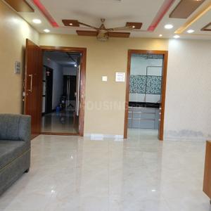 Living Room Image of 1200 Sq.ft 2 BHK Apartment / Flat for rent in Ashtavinayak Aangan, Ulwe Navi Mumbai for Rs. 60000