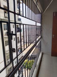 Balcony Image of 1052 Sq.ft 2 BHK Apartment / Flat for sale in Srijan Greenfield City, Maheshtala Kolkata for Rs. 4200000