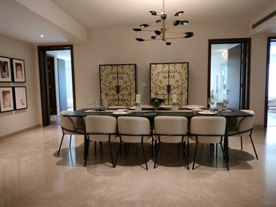 Dining Area Image of 4021 Sq.ft 4 BHK Apartment / Flat for sale in Prestige White Meadows, Whitefield Bengaluru for Rs. 47000000