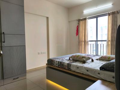 Bedroom Image of 806 Sq.ft 2 BHK Apartment / Flat for rent in Mahindra Happinest Tathawade, Tathawade Pune for Rs. 35000