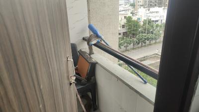 Balcony Image of 1093 Sq.ft 1 BHK Apartment / Flat for rent in Randesan Gandhinagar for Rs. 21000