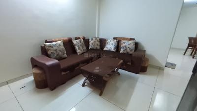 Living Room Image of 1100 Sq.ft 3 BHK Apartment / Flat for rent in Nikhil Devalaya Pristine, Bawadiya Kalan Bhopal for Rs. 30000