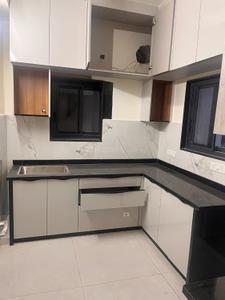 Kitchen Image of 1350 Sq.ft 3 BHK Apartment / Flat for rent in Independent Triplex House, Puppalaguda Hyderabad for Rs. 39000