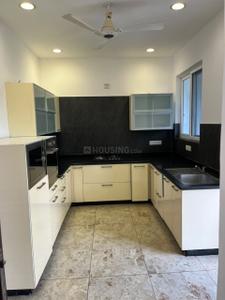 Kitchen Image of 4000 Sq.ft 3 BHK Apartment / Flat for rent in Jayabheri Orange County, Financial District Hyderabad for Rs. 92000