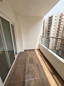 Balcony Image of 2240 Sq.ft 3 BHK Apartment / Flat for rent in Lansum El Dorado, Narsingi Hyderabad for Rs. 73000