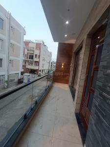 Balcony Image of 1350 Sq.ft 2 BHK Builder Floor for rent in HLP Palmillas Plots, Ramgarh Bhudda Zirakpur for Rs. 20000