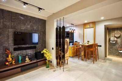 Living Room Image of 1300 Sq.ft 2 BHK Apartment / Flat for rent in Shaligram Prime, South Bopal Ahmedabad for Rs. 35000