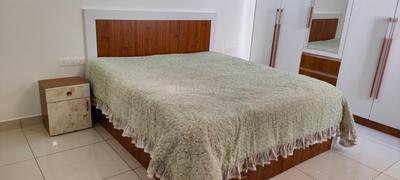 Bedroom Image of 501 Sq.ft 1 RK Apartment / Flat for rent in L And T Raintree Boulevard, Sahakara Nagar Bengaluru for Rs. 50000