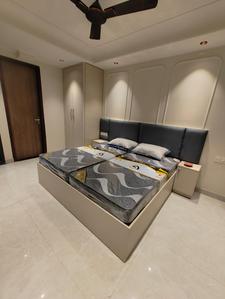 Bedroom Image of 700 Sq.ft 1 BHK Builder Floor for rent in Sector 56 Gurgaon for Rs. 29000