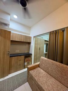 Kitchen Image of 563 Sq.ft 1 BHK Apartment / Flat for rent in Mahalakshmi Nagar Indore for Rs. 16000