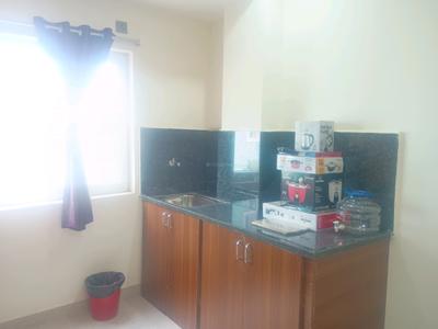 Kitchen Image of 600 Sq.ft 1 BHK Apartment / Flat for rent in Madhapur Hyderabad for Rs. 27000