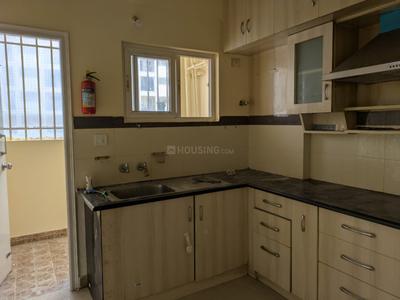 Kitchen Image of 1525 Sq.ft 3 BHK Apartment / Flat for rent in Bidaraguppe Bengaluru for Rs. 23000