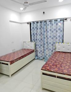 Bedroom Image of Navkar PG  in Goregaon West, Mumbai