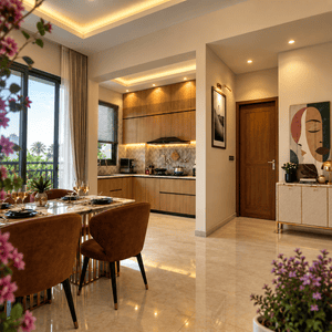 Image of 800 Sq.ft 1 BHK Apartment / Flat for sale in Sunrakh Bangar, Vrindavan for Rs. 7837600
