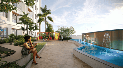 Image of 1180 Sq.ft 2 BHK Apartment / Flat for sale in Vumee Amrapalli, Kalarahanga, Bhubaneswar for Rs. 9398000