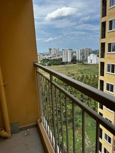 Balcony Image of 887 Sq.ft 2 BHK Apartment / Flat for rent in Urbanrise Revolution One, Padur Chennai for Rs. 22000