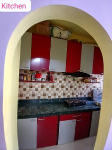 Kitchen Image of 1100 Sq.ft 3 BHK Apartment / Flat for sale in Joka Kolkata for Rs. 4000000