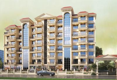 Floor Plan Image of 740 Sq.ft 1 BHK Apartment / Flat for sale in Nere Navi Mumbai for Rs. 5400000