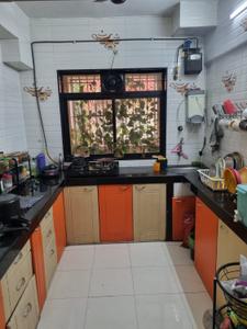 Kitchen Image of 872 Sq.ft 2 BHK Apartment / Flat for rent in Tulip Shine, Vashi Navi Mumbai for Rs. 60000