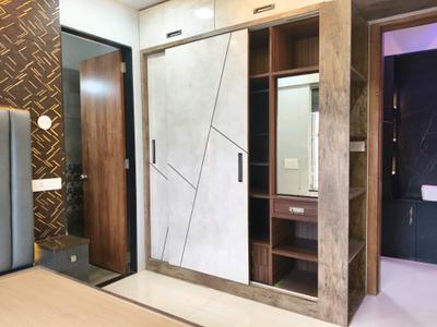Bedroom Image of 1350 Sq.ft 3 BHK Apartment / Flat for rent in Vision Indramegh, Punawale Pune for Rs. 28000