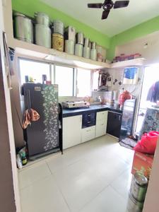 Kitchen Image of 750 Sq.ft 1 BHK Apartment / Flat for sale in Shiv Ganesh Residency, Kathwada Ahmedabad for Rs. 2350000