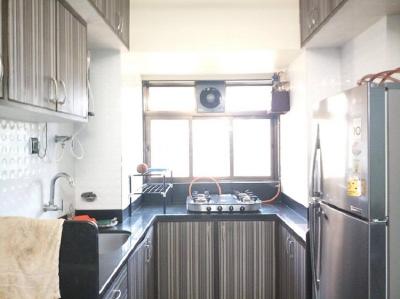 Kitchen Image of 995 Sq.ft 2 BHK Apartment / Flat for sale in Kanakia Samarpan, Borivali East Mumbai for Rs. 23500000