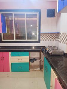 Kitchen Image of 750 Sq.ft 1 BHK Apartment / Flat for sale in Ghansoli Navi Mumbai for Rs. 7600000