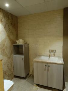Bathroom Image of 1400 Sq.ft 2 BHK Apartment / Flat for rent in Manglam Radiance, Durgapura Jaipur for Rs. 65000