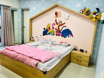 Bedroom Image of 1300 Sq.ft 3 BHK Apartment / Flat for rent in Godrej Rejuve, Keshav Nagar Pune for Rs. 33000