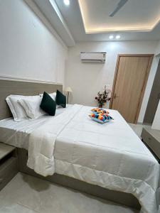 Bedroom Image of 750 Sq.ft 1 BHK Apartment / Flat for rent in Ramkrishna Apartments, Mansarovar Jaipur for Rs. 9000