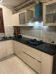 Kitchen Image of 1200 Sq.ft 3 BHK Apartment / Flat for sale in Singhpura Zirakpur for Rs. 6200000
