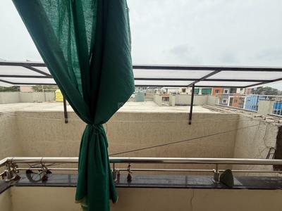 Balcony Image of 1200 Sq.ft 3 BHK Apartment / Flat for rent in Ishaan Park, Patel Nagar Bhopal for Rs. 18000