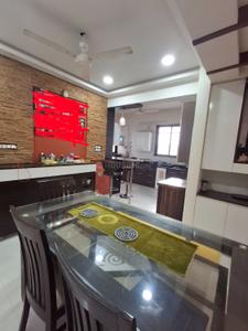 Kitchen Image of 1845 Sq.ft 3 BHK Apartment / Flat for sale in Aaryan Eminent, Chanakyapuri Ahmedabad for Rs. 15000000