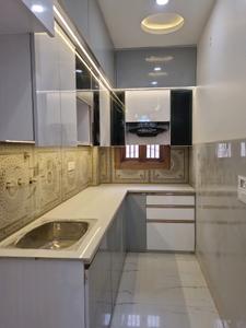 Kitchen Image of 600 Sq.ft 2 BHK Apartment / Flat for sale in Dwarka Mor New Delhi for Rs. 4200000
