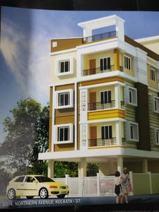 Image of 1203 Sq.ft 3 BHK Apartment / Flat for sale in Paikpara, Kolkata for Rs. 6000000