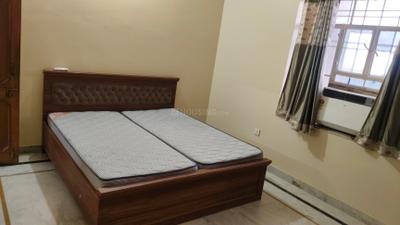 Bedroom Image of 1100 Sq.ft 3 BHK Builder Floor for rent in Malviya Nagar Jaipur for Rs. 25000