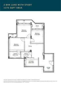 Image of 735 Sq.ft 2 BHK Apartment / Flat for sale in North Grande, North Dum Dum Bediapara, Kolkata for Rs. 6354000