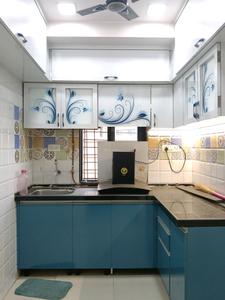 Kitchen Image of 585 Sq.ft 1 BHK Apartment / Flat for sale in Raunak Heights H2 And H3, Kasarvadavali Thane for Rs. 5500000
